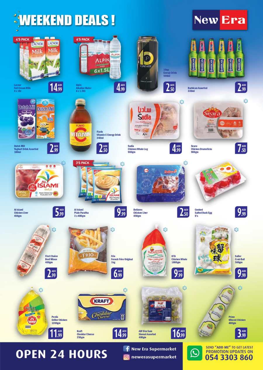 Weekend Deals! In New Era Supermarket Dubai