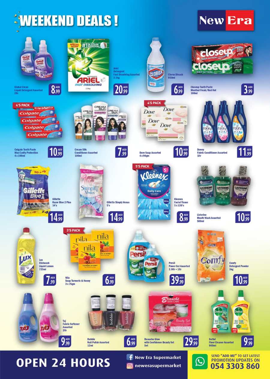 Weekend Deals! In New Era Supermarket Dubai