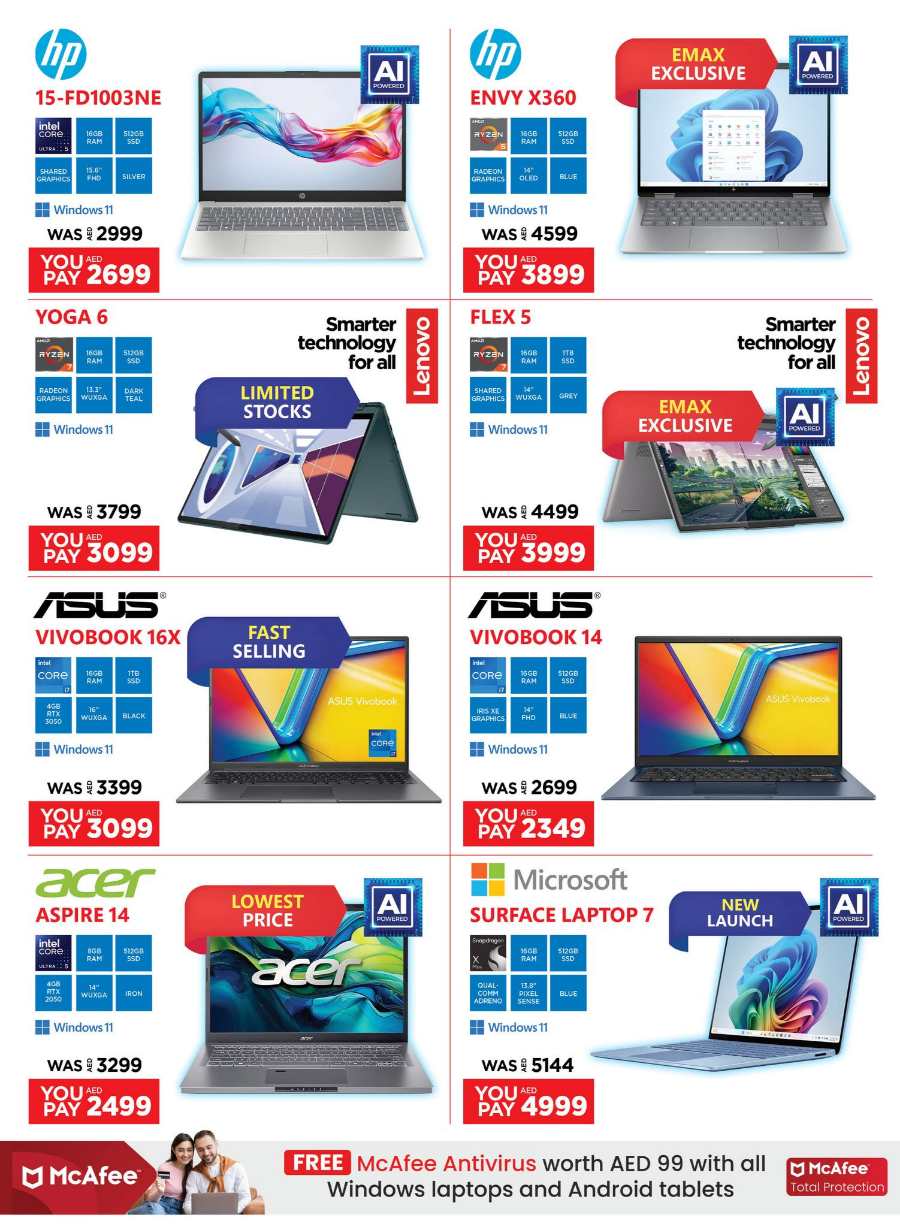 Biggest Shopping Deals on Mobile, Laptops & More In Emax Abu Dhabi