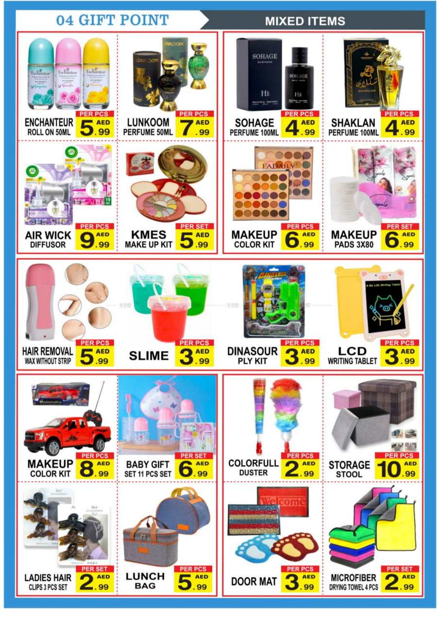 Best Deals In Gift Point Department Store Dubai