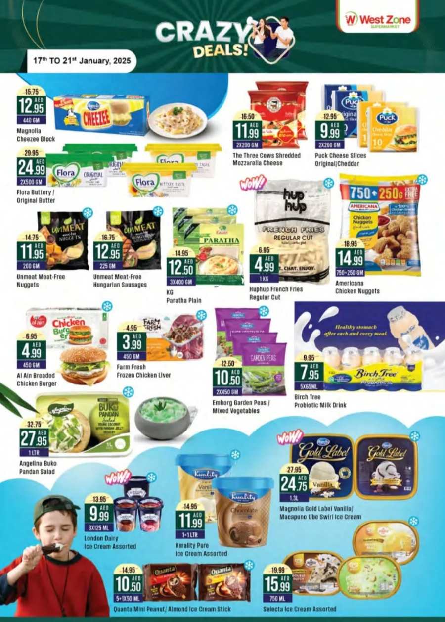 Crazy Deals! In West Zone Supermarket Abu Dhabi