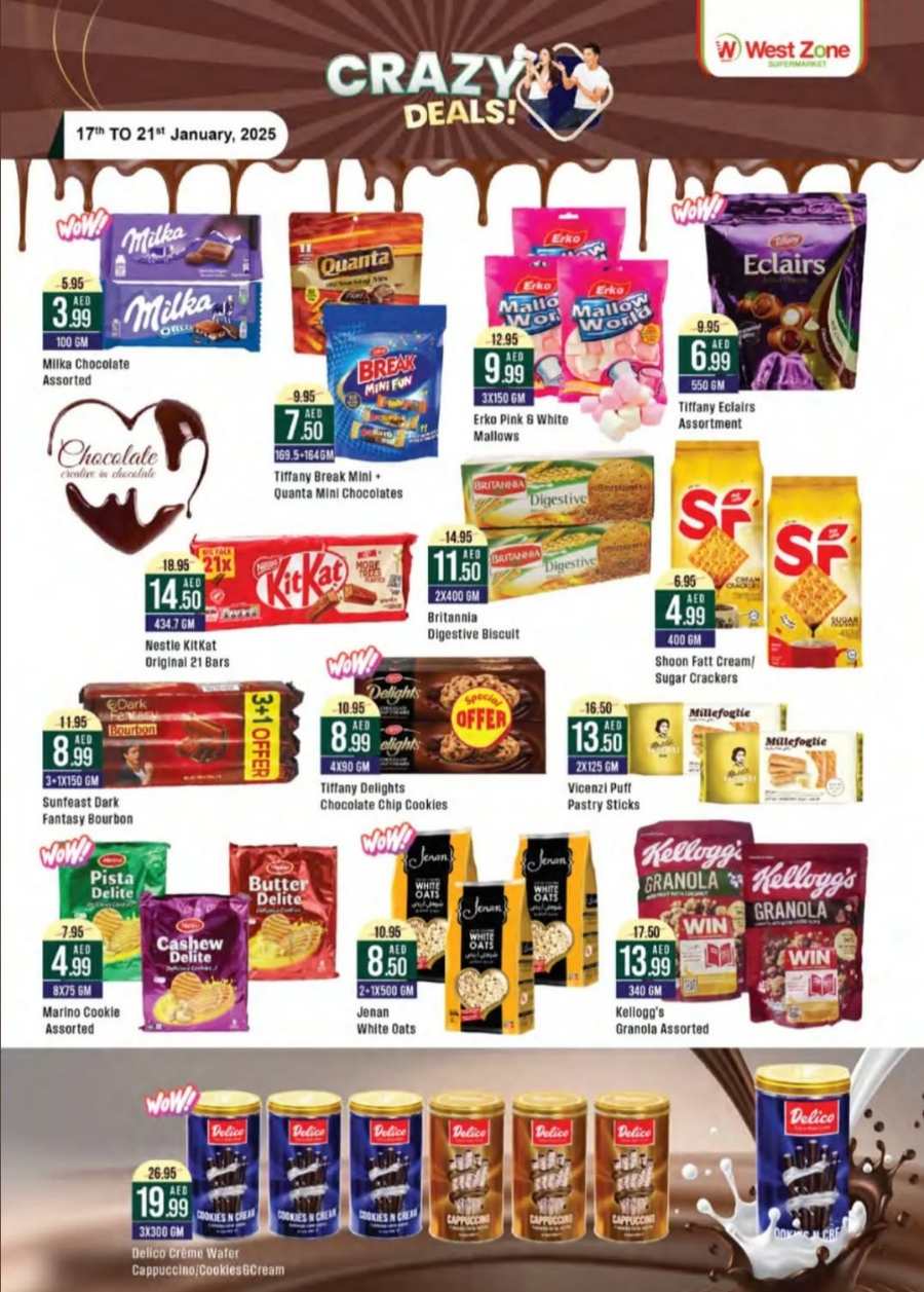 Crazy Deals! In West Zone Supermarket Abu Dhabi