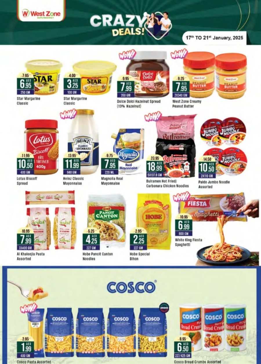 Crazy Deals! In West Zone Supermarket Abu Dhabi