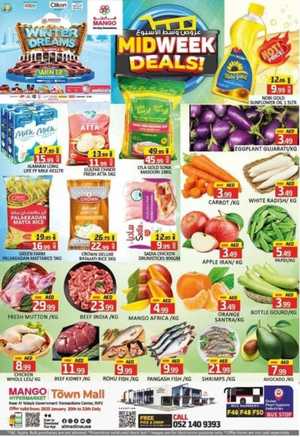 Mid Week Deals! In Mango Hypermarket Dubai