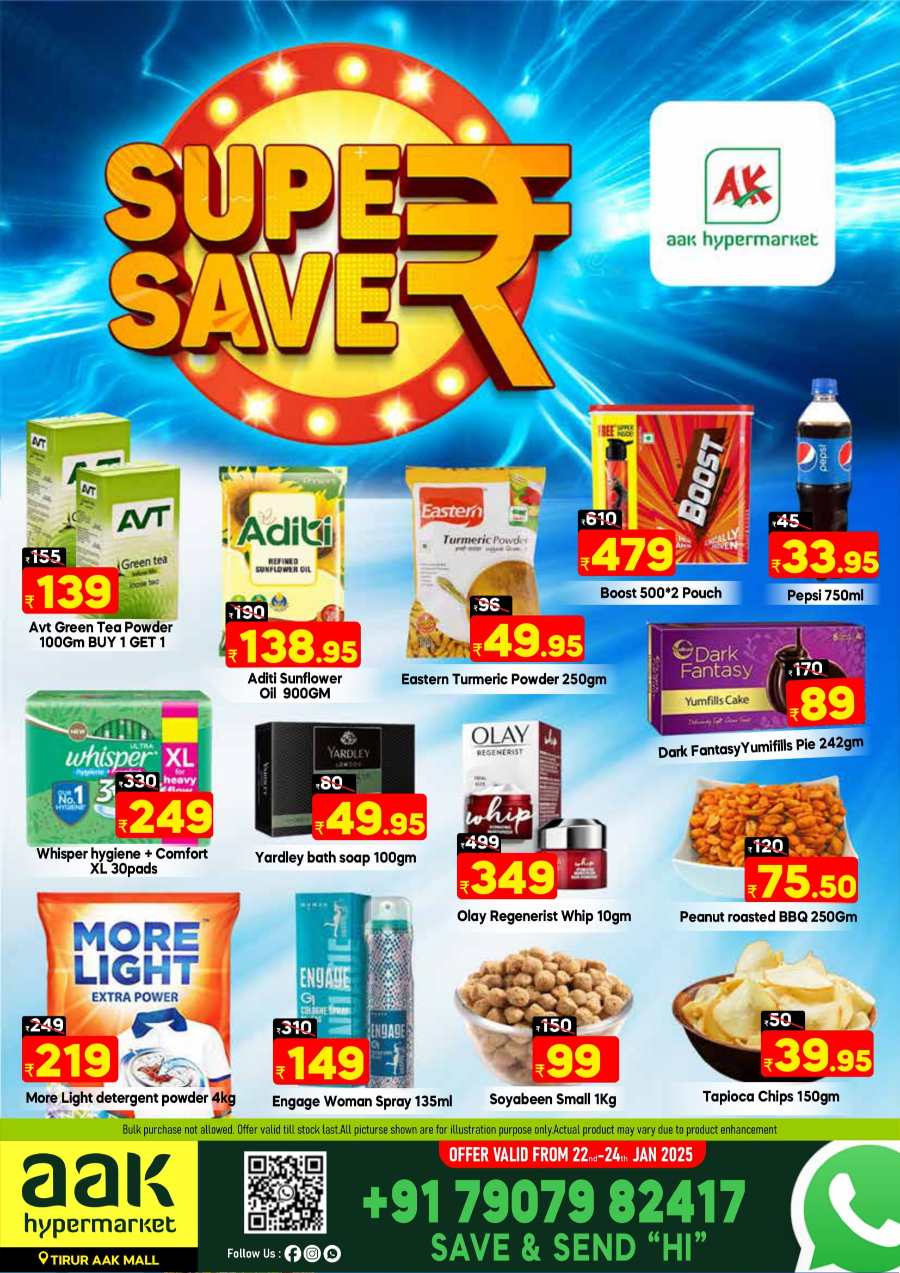 Super Save In AAK Hypermarket Malappuram