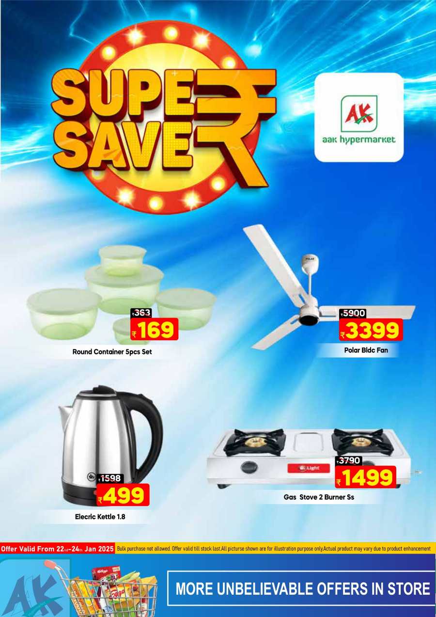 Super Save In AAK Hypermarket Malappuram