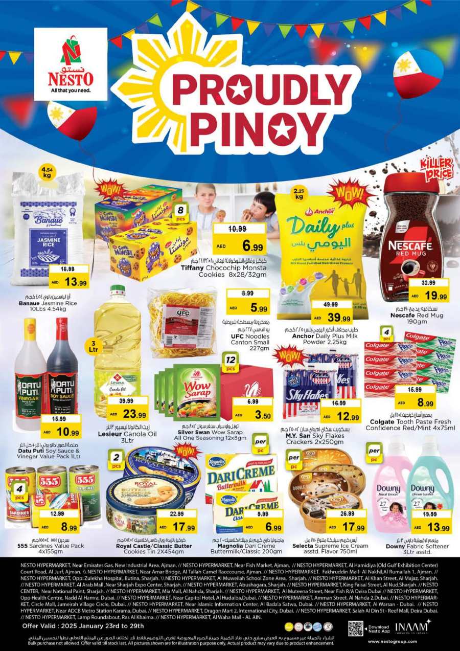 Proudly Pinoy! In Nesto Hypermarket Abu Dhabi