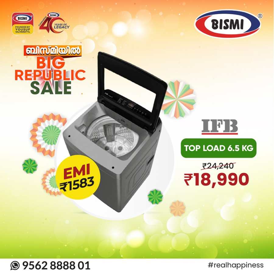 Big Republic Sale In Bismi Home Appliance Trivandrum