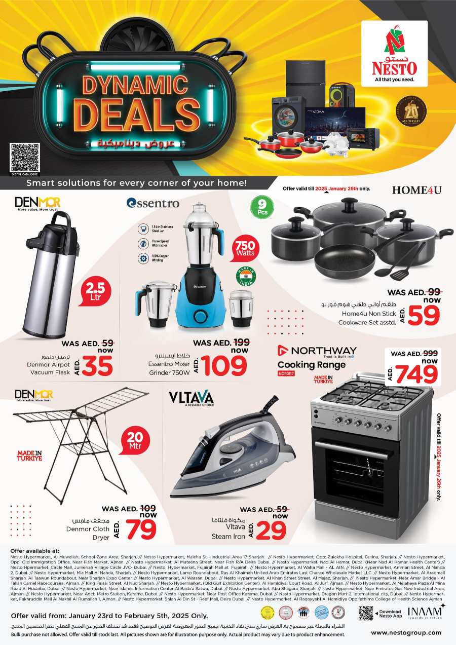 Dynamic Deals: Don't Miss Out on Amazing Offers! In Nesto Hypermarket Abu Dhabi