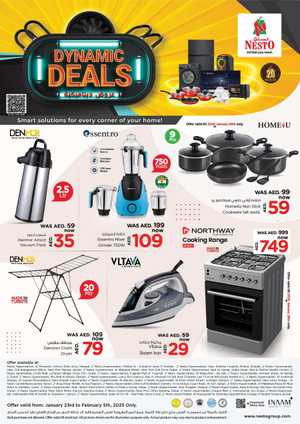 Dynamic Deals: Don't Miss Out on Amazing Offers! In Nesto Hypermarket Dubai,Abu Dhabi,Sharjah / Ajman,Al Ain,Fujairah,Ras al Khaimah,Umm al Quwain