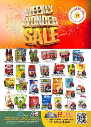 Weekly Wonder Sale In Saving Discounts Center Sharjah / Ajman