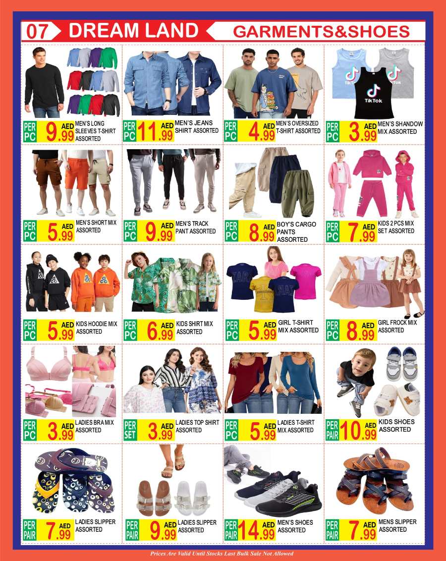 Crazy Discounts In Dream Land Center Dubai