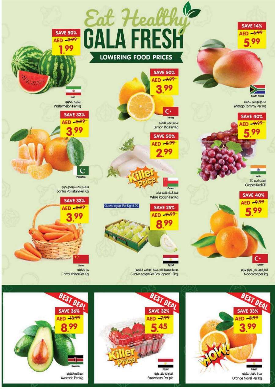 Shop full of Offers In Gala Supermarkets Dubai