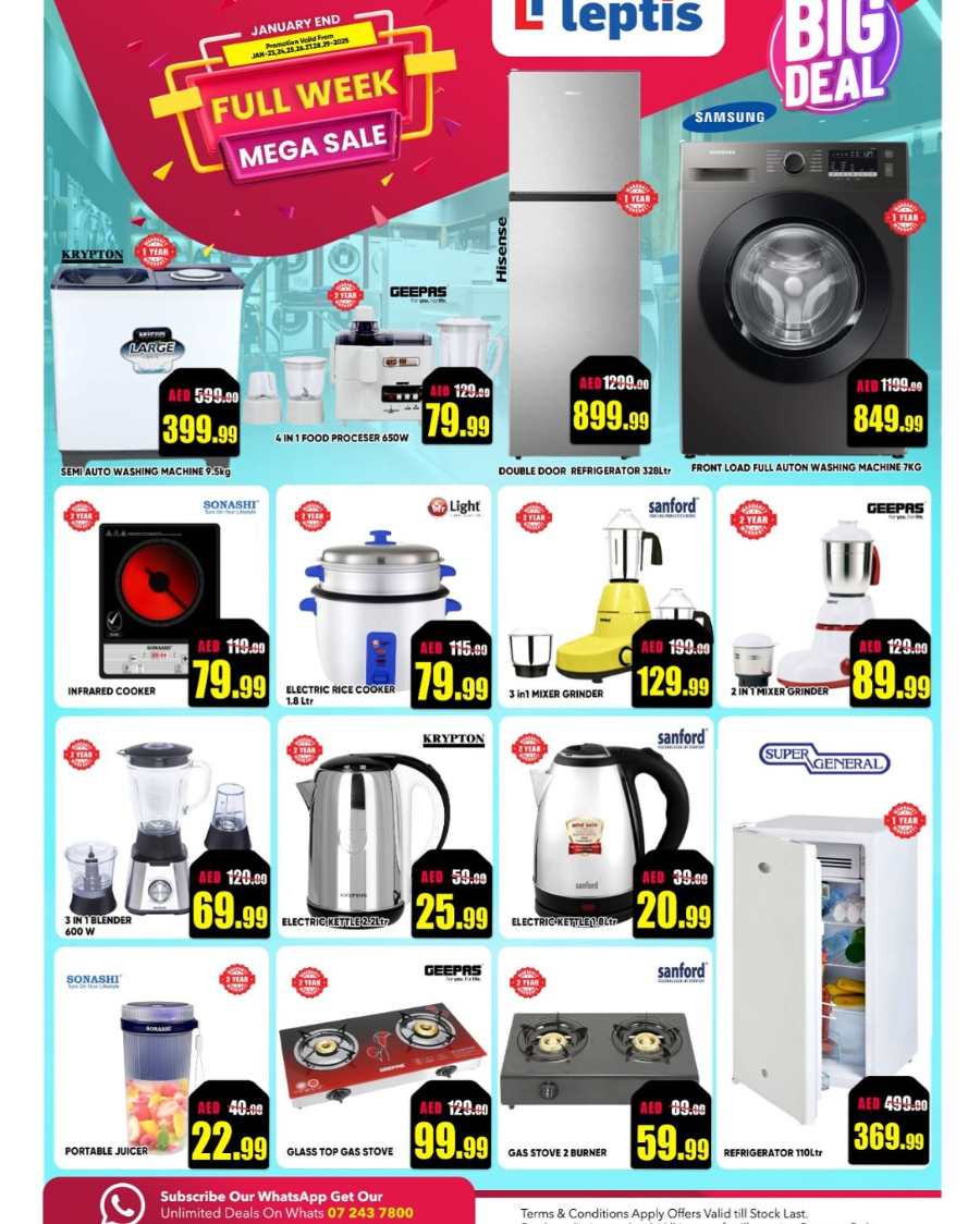 Full Week Mea Sale In Leptis Hypermarket Ras al Khaimah