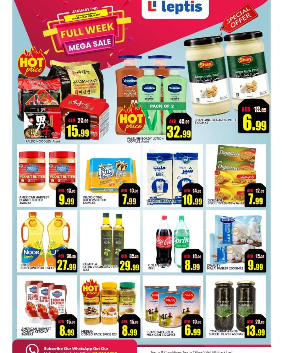 Full Week Mea Sale In Leptis Hypermarket Ras al Khaimah