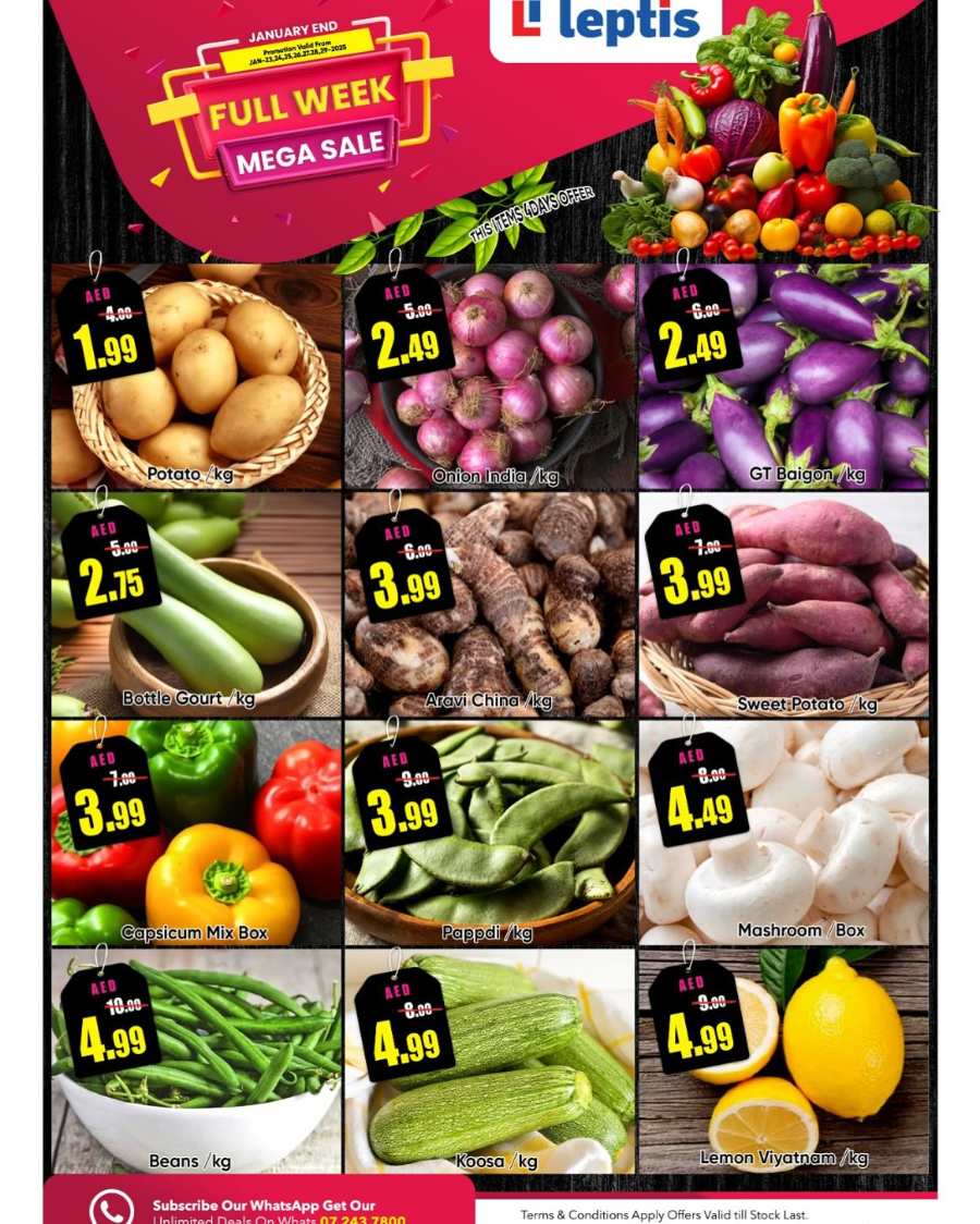 Full Week Mea Sale In Leptis Hypermarket Ras al Khaimah