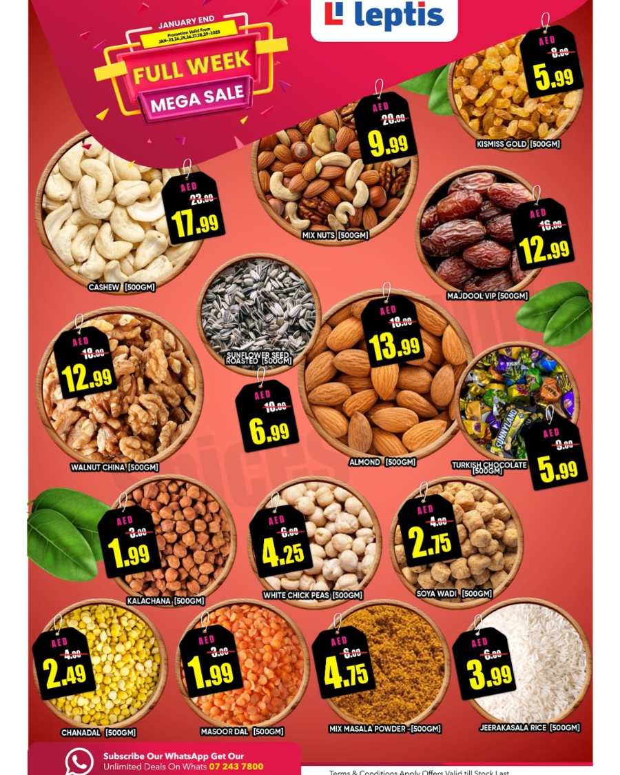 Full Week Mea Sale In Leptis Hypermarket Ras al Khaimah