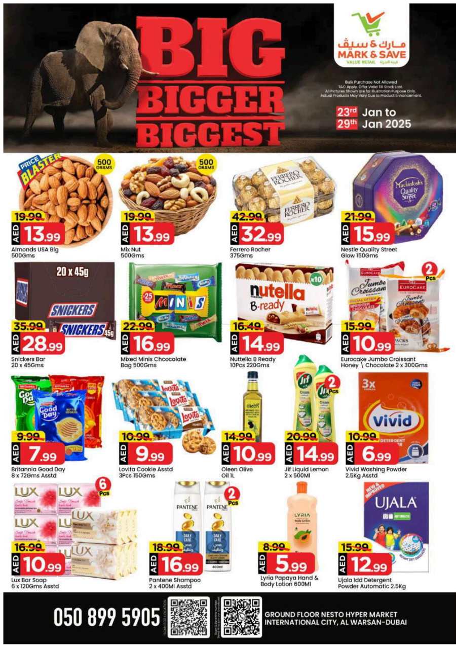 Big Bigger Biggest Deals Ever - Don’t miss out In Mark & Save Dubai