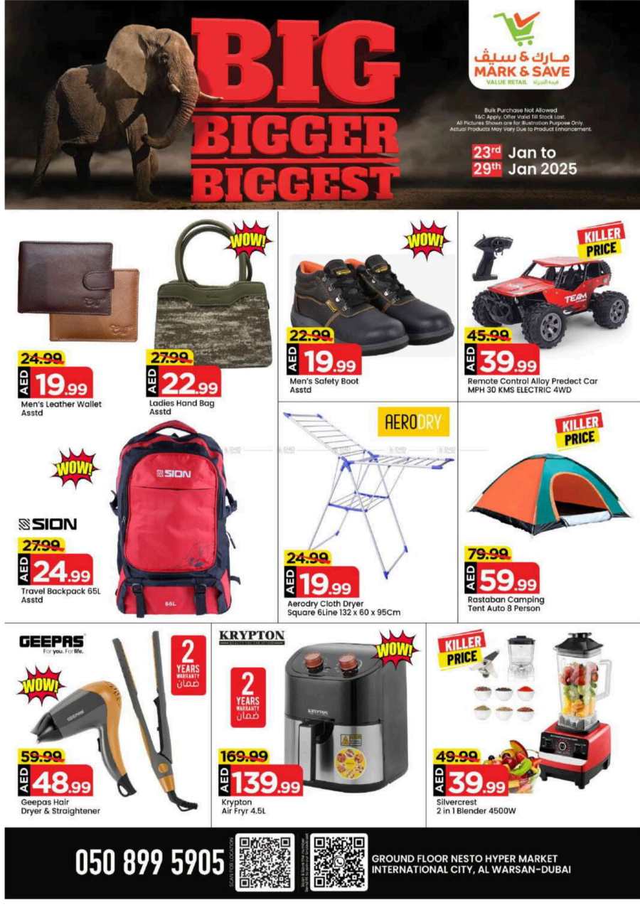 Big Bigger Biggest Deals Ever - Don’t miss out In Mark & Save Dubai