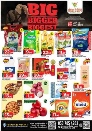 Big Bigger Biggest Deals Ever - Don’t miss out In Mark & Save Dubai