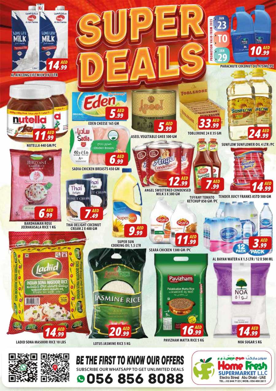 Super Deals In Home Fresh Abu Dhabi