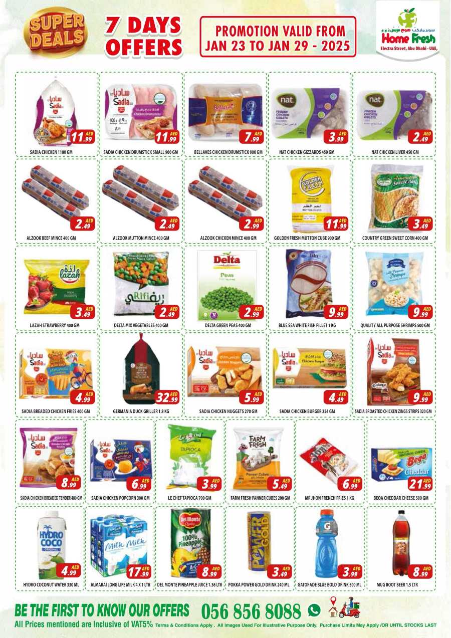 Super Deals In Home Fresh Abu Dhabi