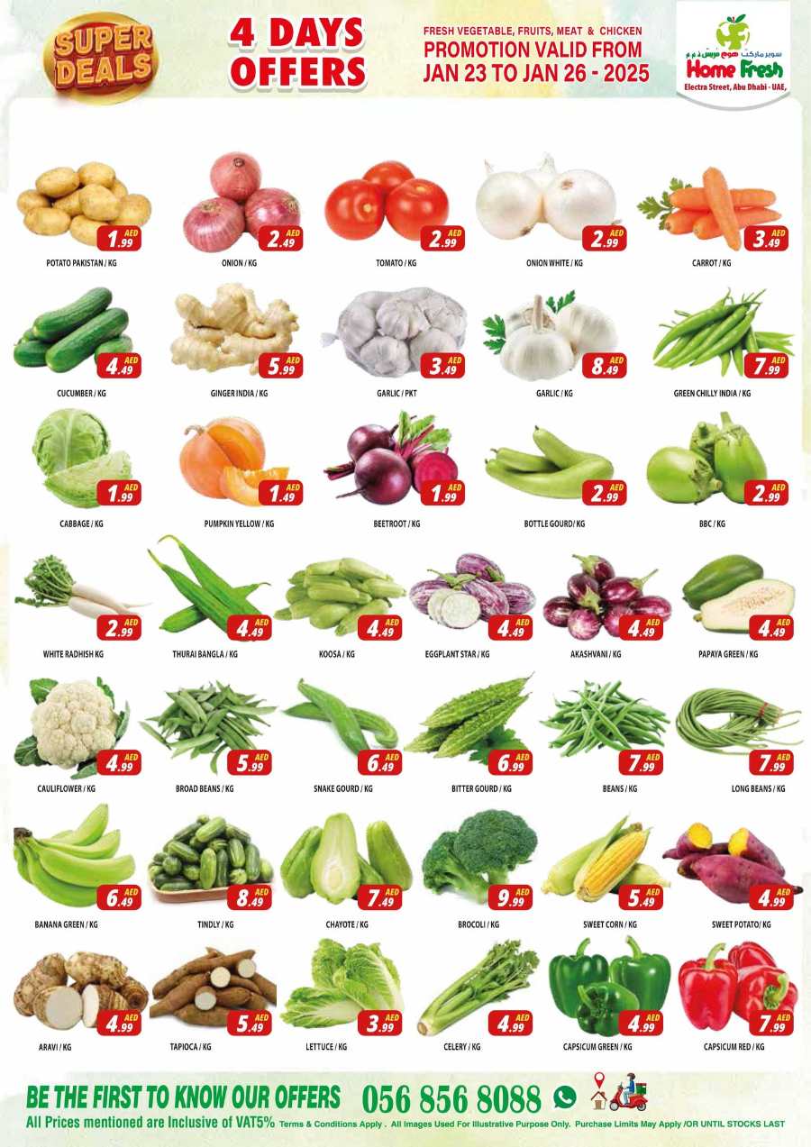 Super Deals In Home Fresh Abu Dhabi