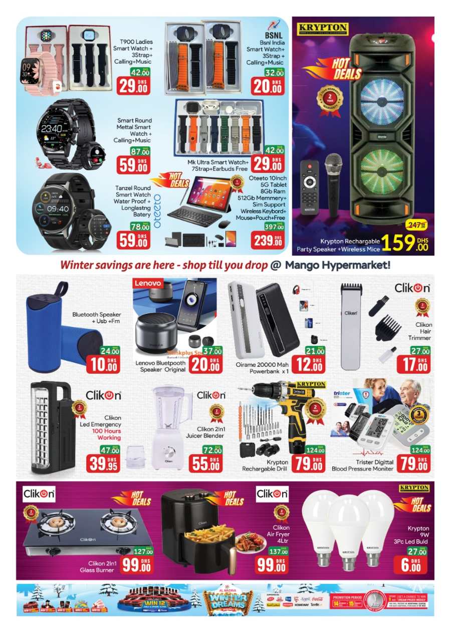 Weekly Offers! In Mango Hypermarket Dubai