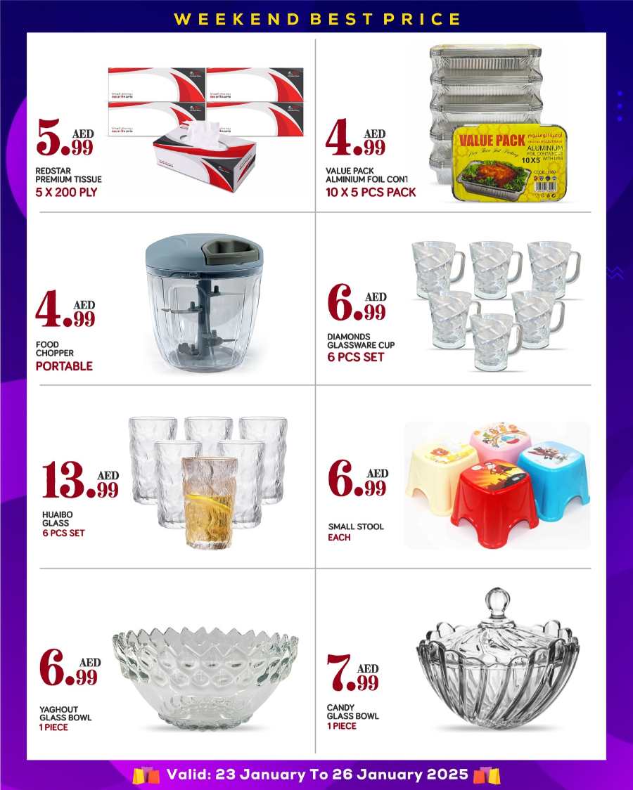 Weekend Best Price - Don’t miss out In Red Star Gifts Abu Dhabi