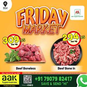 Friday Deals In AAK Hypermarket Malappuram