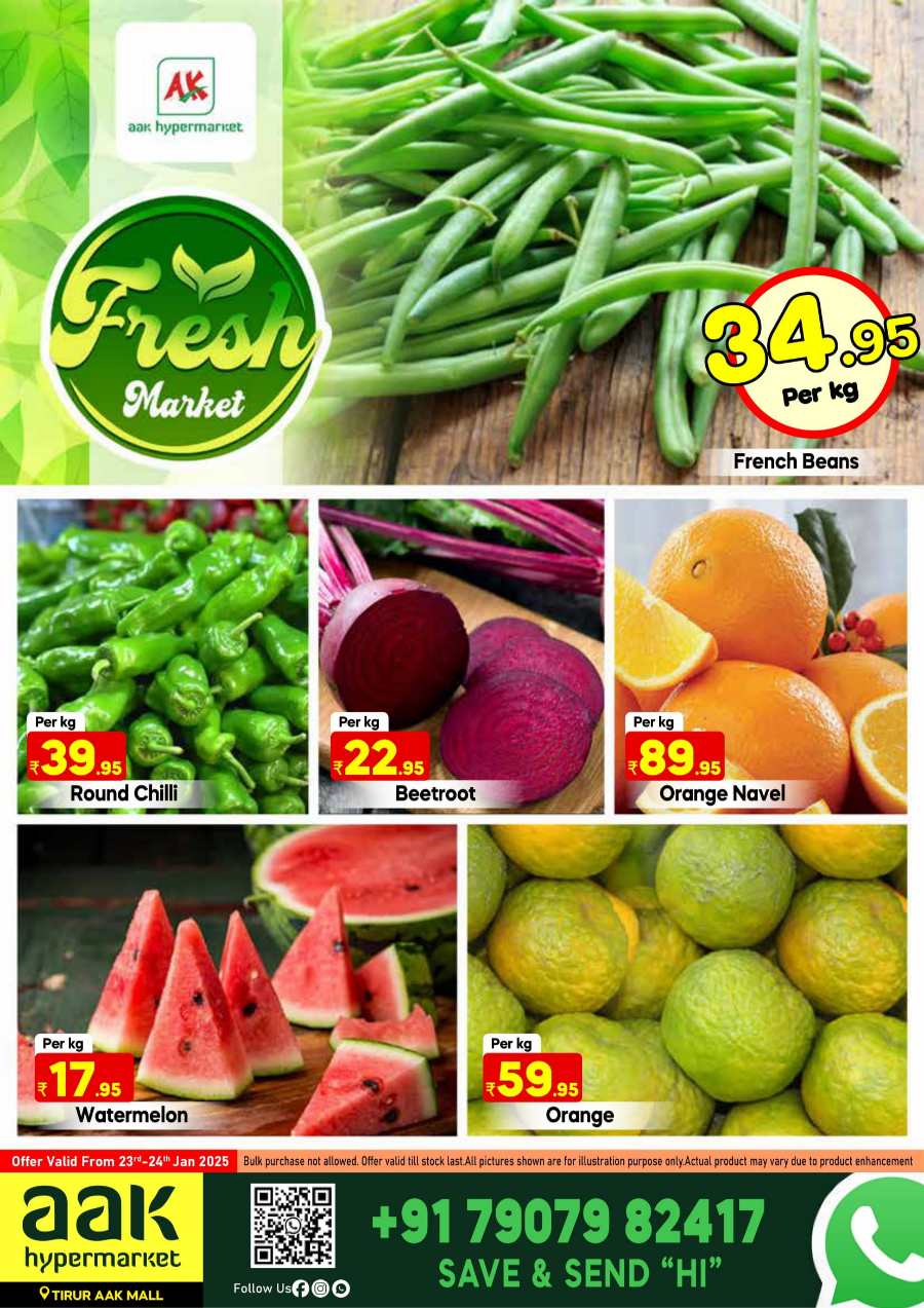 Friday Deals In AAK Hypermarket Malappuram