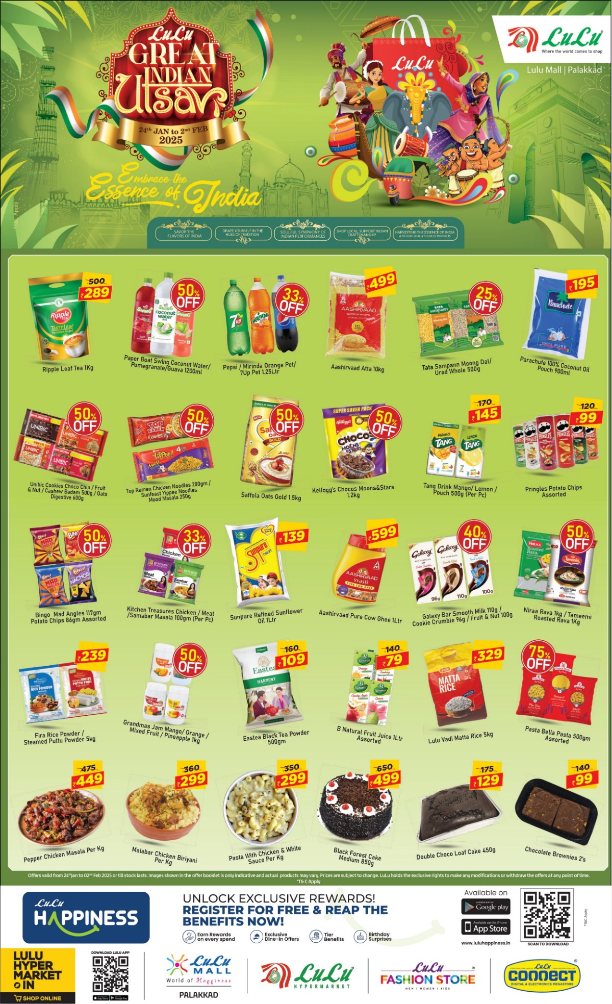 Great Indian Utsav Sale: Up to 60% Off In Lulu Hypermarket Palakkad