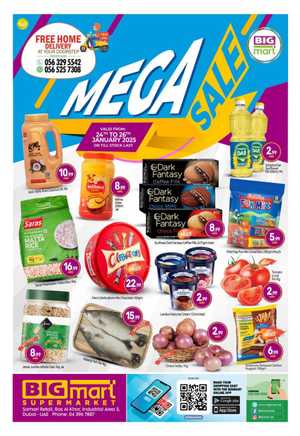 Weekend Mega Sale! In BIG mart Dubai