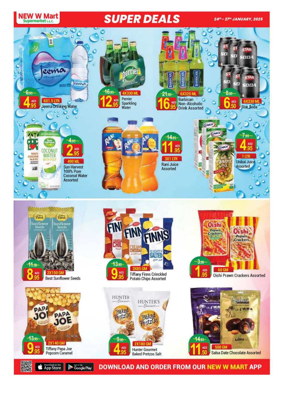 January Super Deals! In New W Mart Dubai