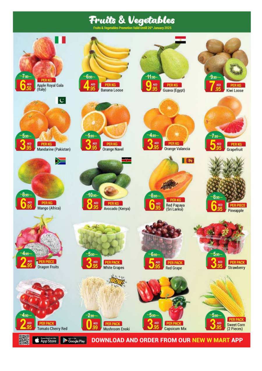 January Super Deals! In New W Mart Dubai