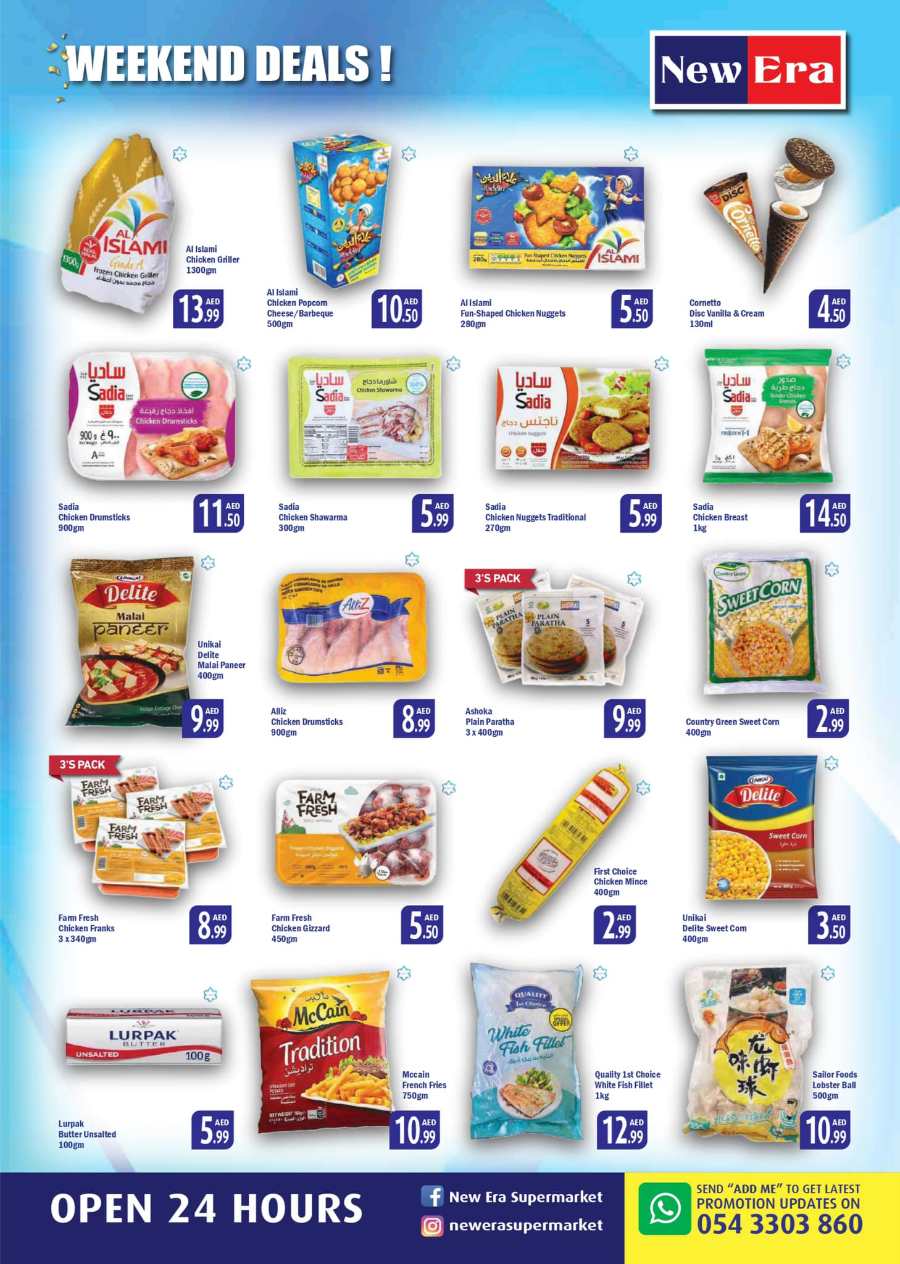 Weekend Deals! In New Era Supermarket Dubai