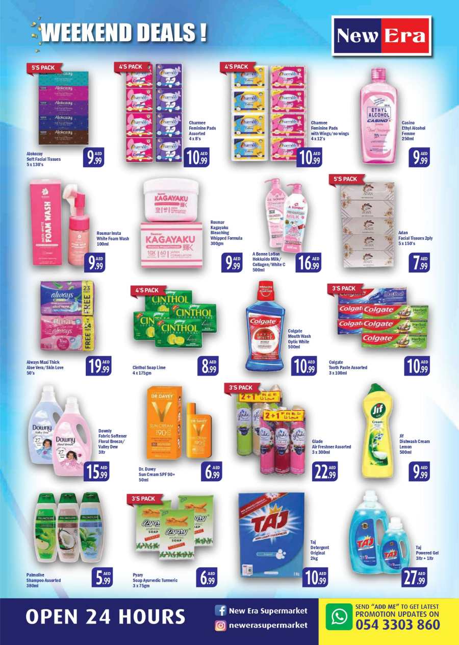 Weekend Deals! In New Era Supermarket Dubai