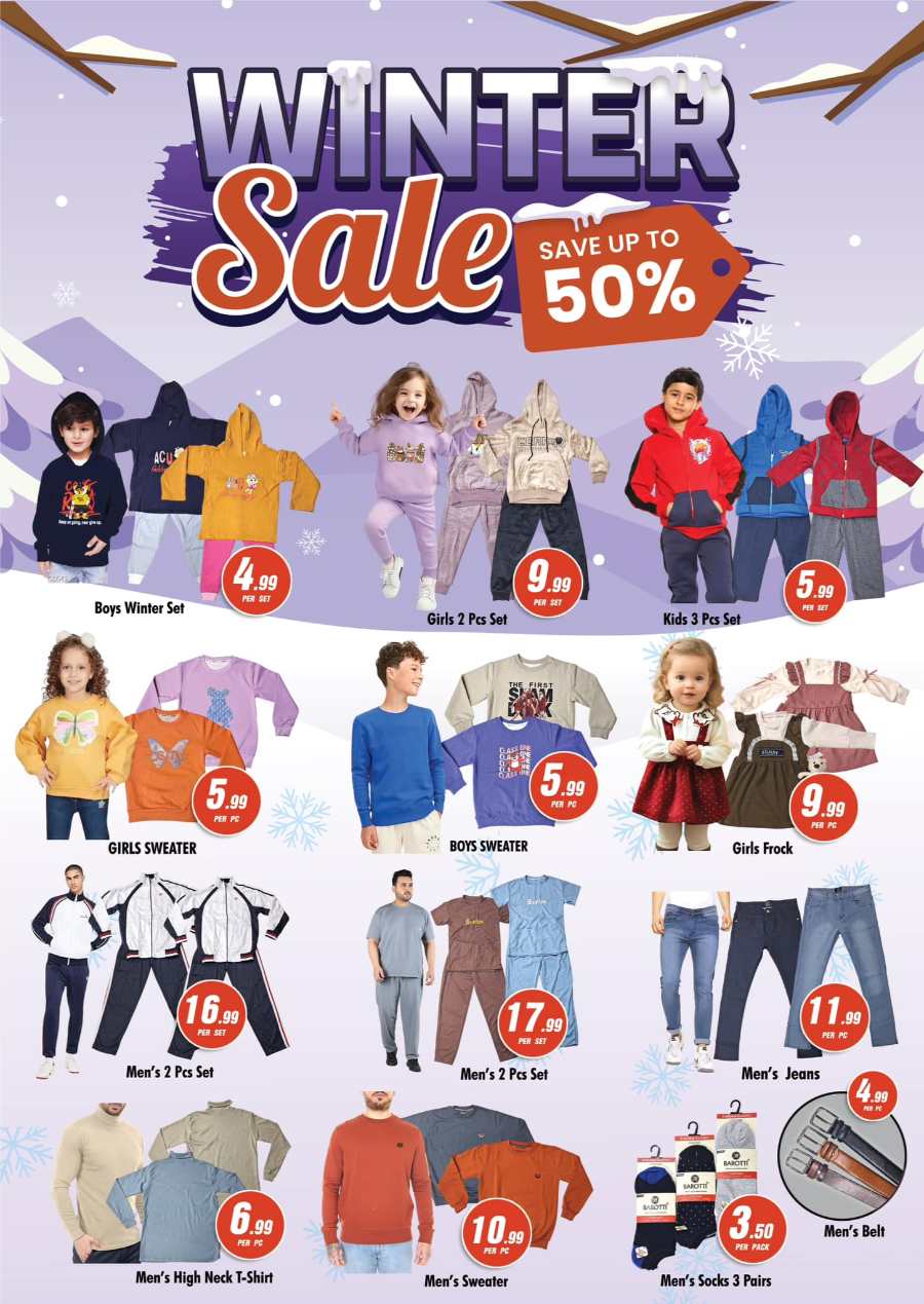 Winter Season Sale: Discount Up to 70% Off In Night to Night Dubai