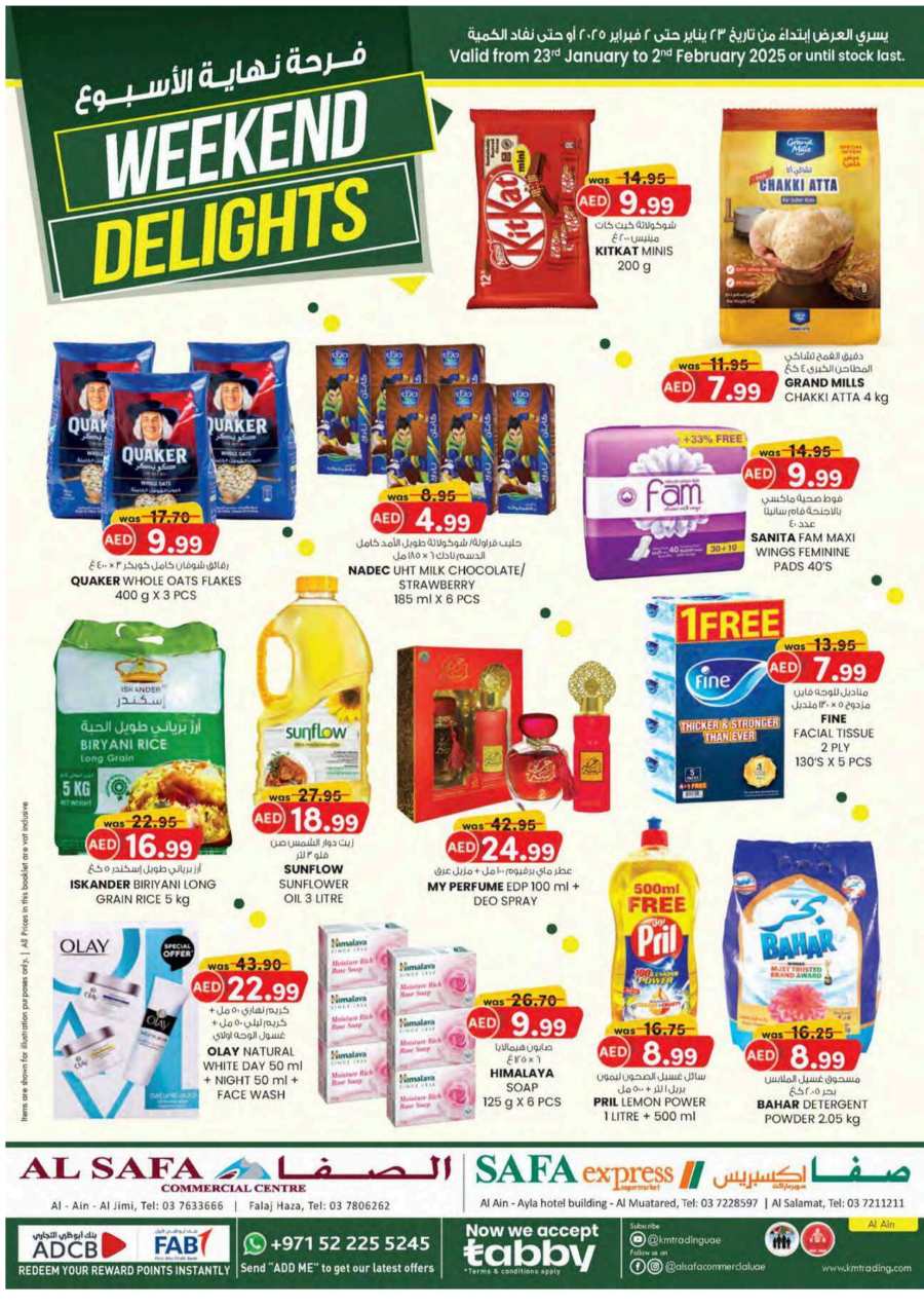 Weekend Delights In SAFA Express Supermarket Al Ain