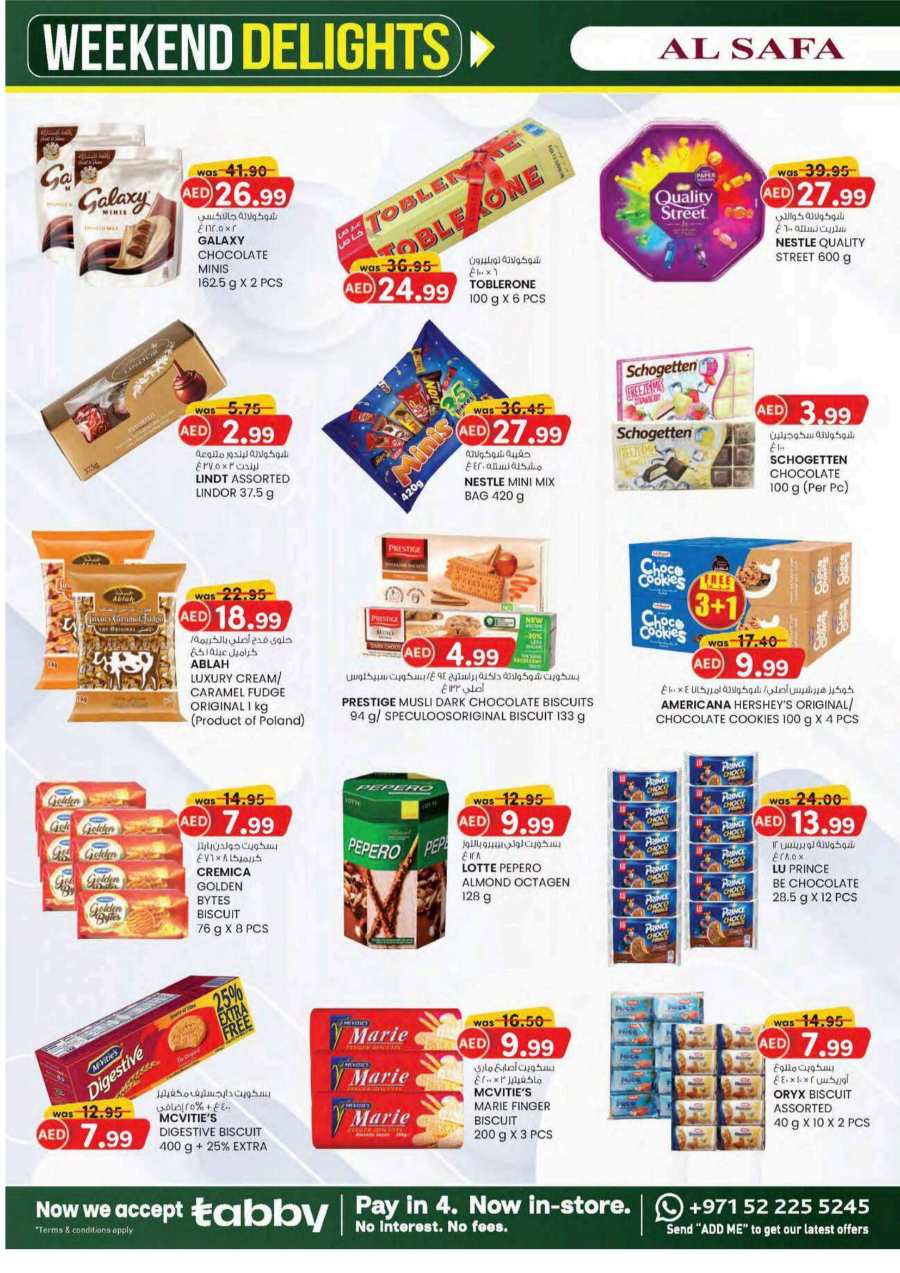 Weekend Delights In SAFA Express Supermarket Al Ain