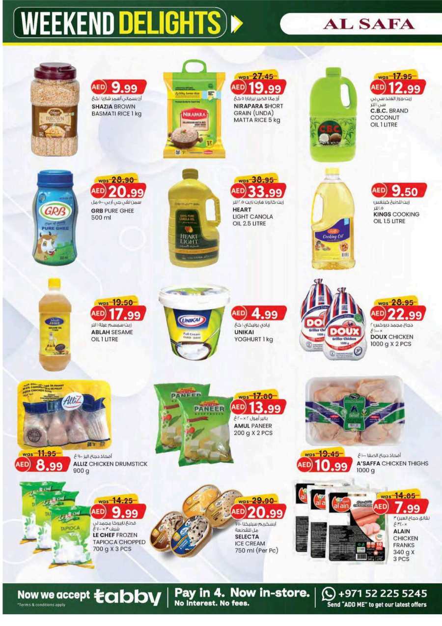 Weekend Delights In SAFA Express Supermarket Al Ain