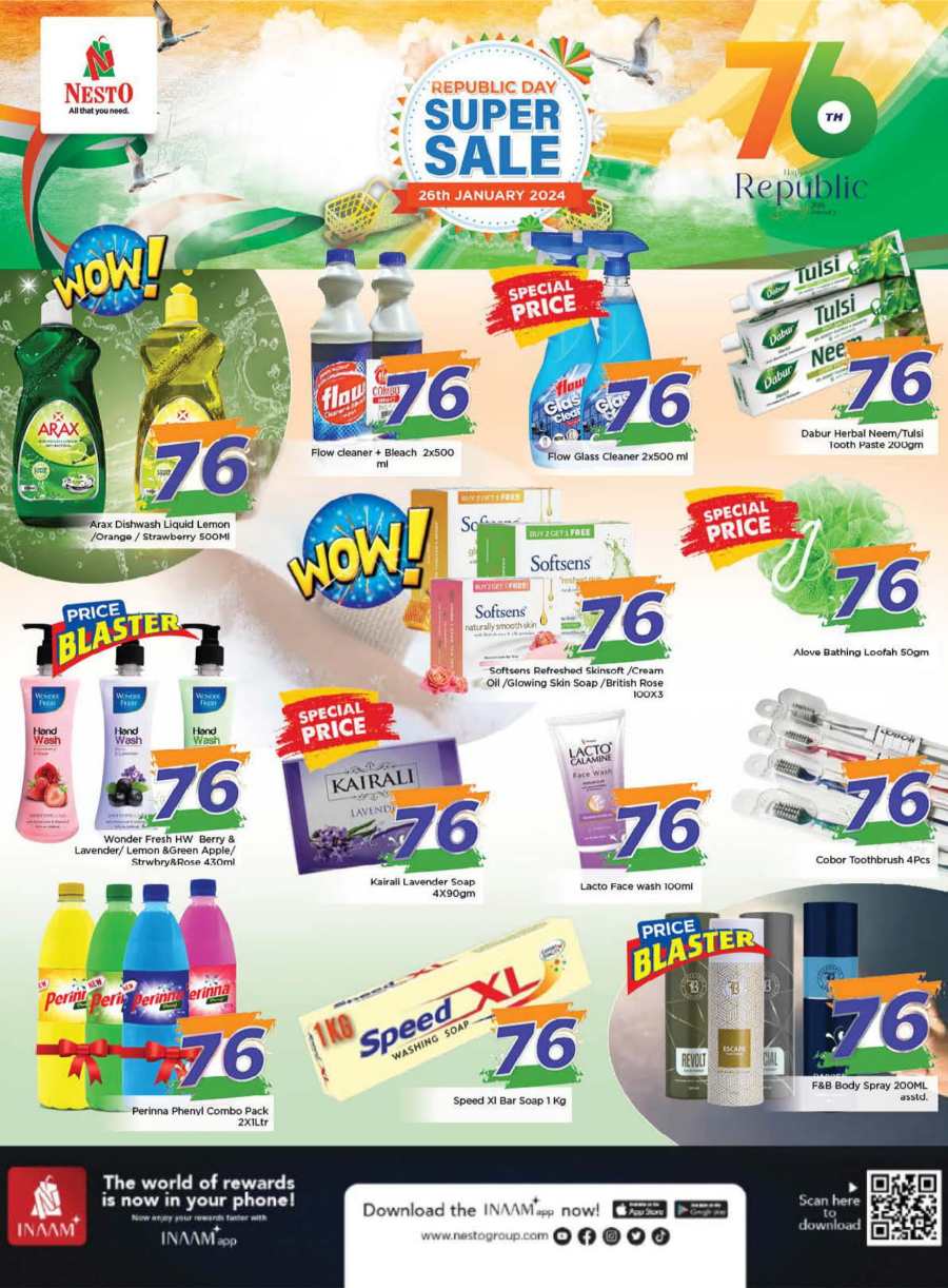 Republic Day Super Sale: Big Deals, Bigger Savings In Nesto Hypermarket Kannur