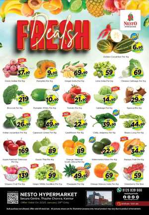 Fresh Deals In Nesto Hypermarket Kannur