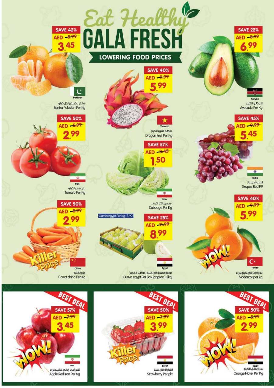 Lowest Price Deals | Grab Up to 40% Off In Gala Supermarkets Dubai