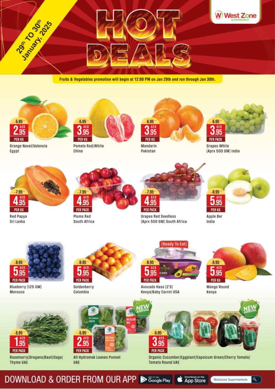 Hot Deals In West Zone Supermarket Abu Dhabi