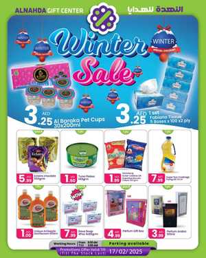 Winter Sale In Al Nahda Gift Center Sharjah / Ajman