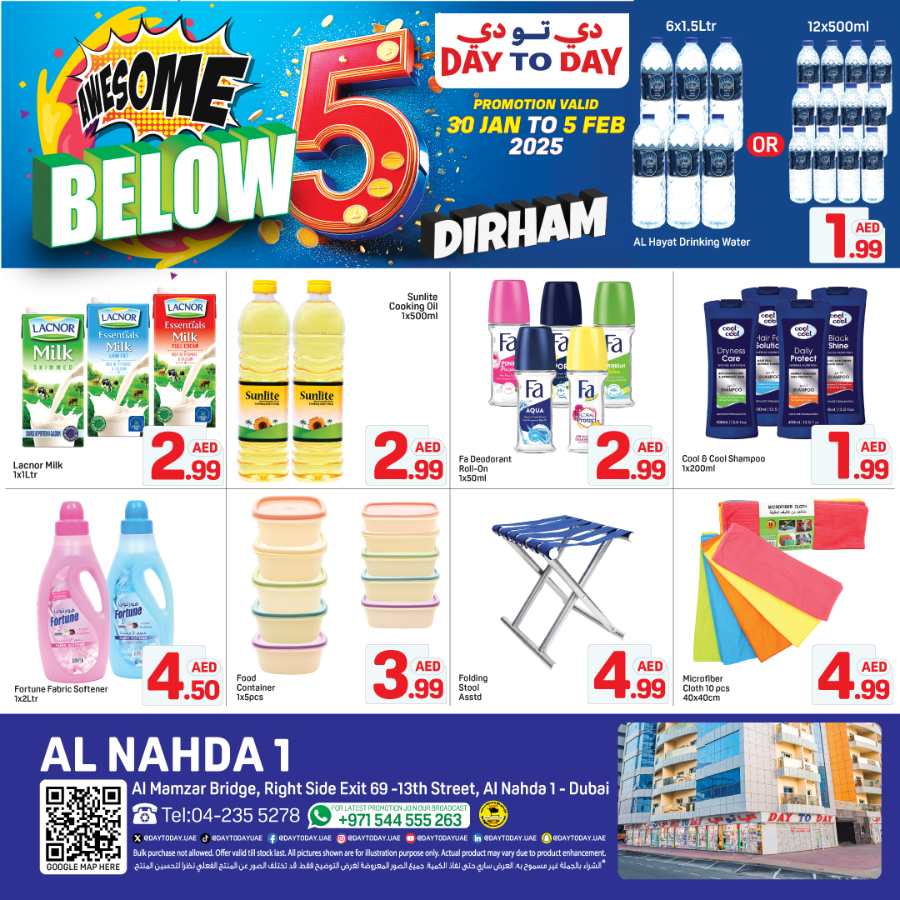 Below 5 Deals In Day to Day Dubai