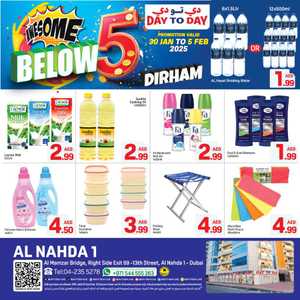 Below 5 Deals In Day to Day Dubai