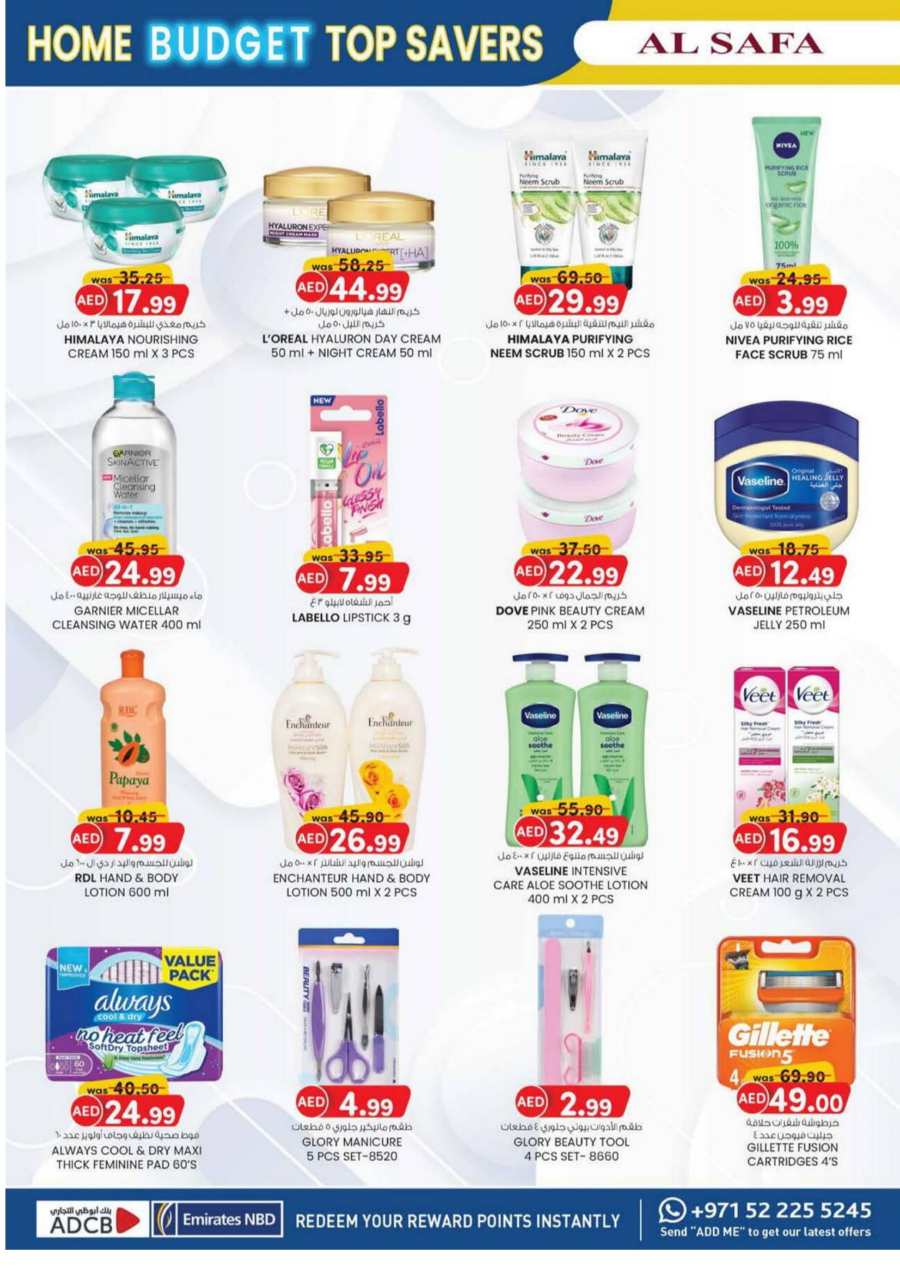 Home Budget Top Savers In SAFA Express Supermarket Al Ain