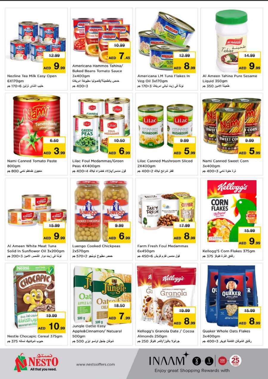 Mega Shopping Days: Up to 40% Off Groceries & Essentials In Nesto Hypermarket Abu Dhabi